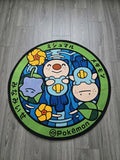 Oshawott Ditto Pokelid Rug