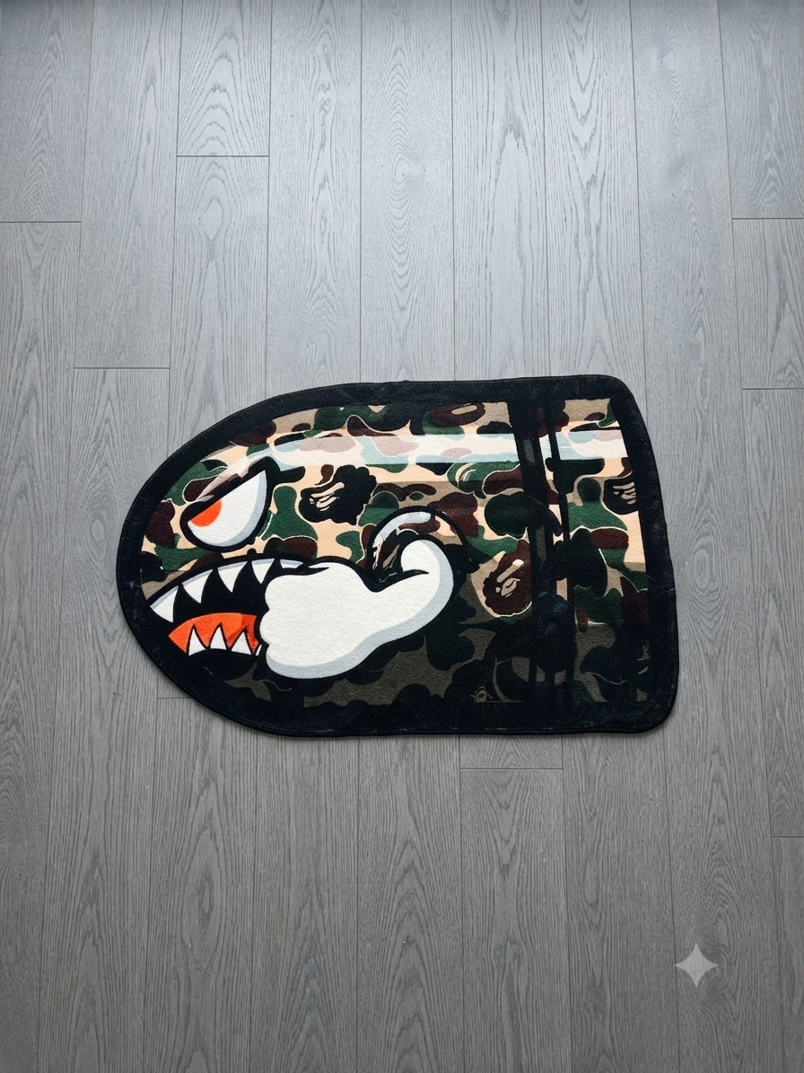 Camo Bullet Bill Rug