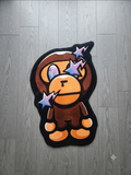 Milo Bape Purp Star Rug