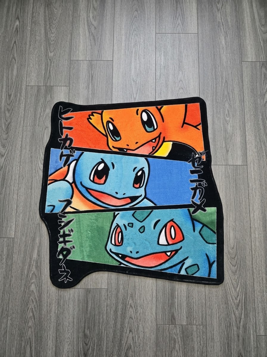 Pokemon Starter Rug