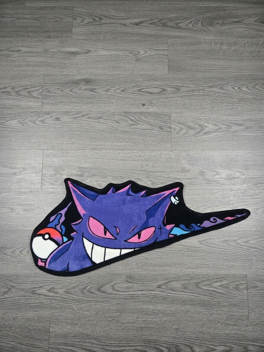 Gengar Nike Rug