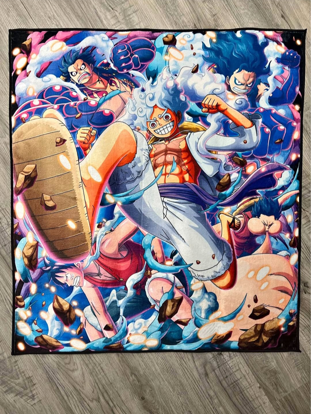 Luffy All Gears Rugs