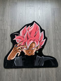 Rose Goku Black Rug