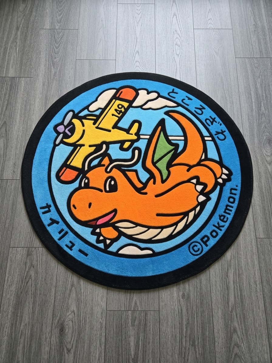 Dragonite Pokelid Rug
