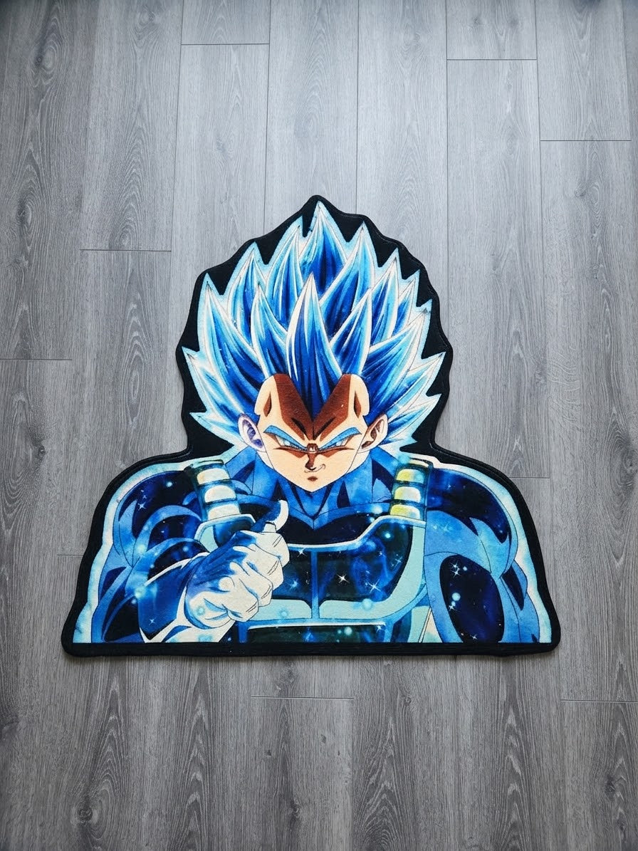 Super sayian Blue Vegeta Rug