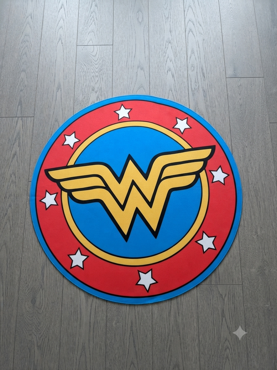 Wonder Women logo Rug