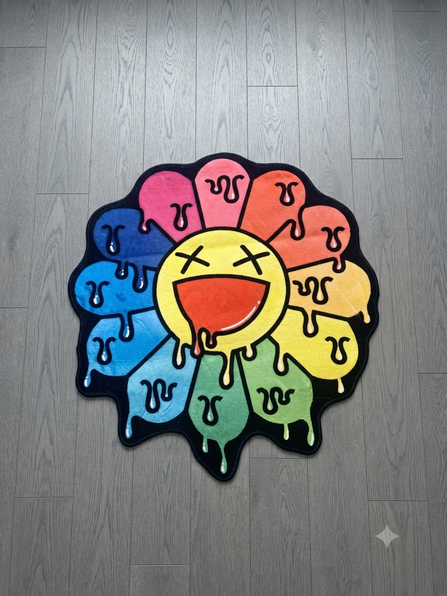Drippy Murakami Rug