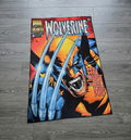 Wolverine Comic Rug