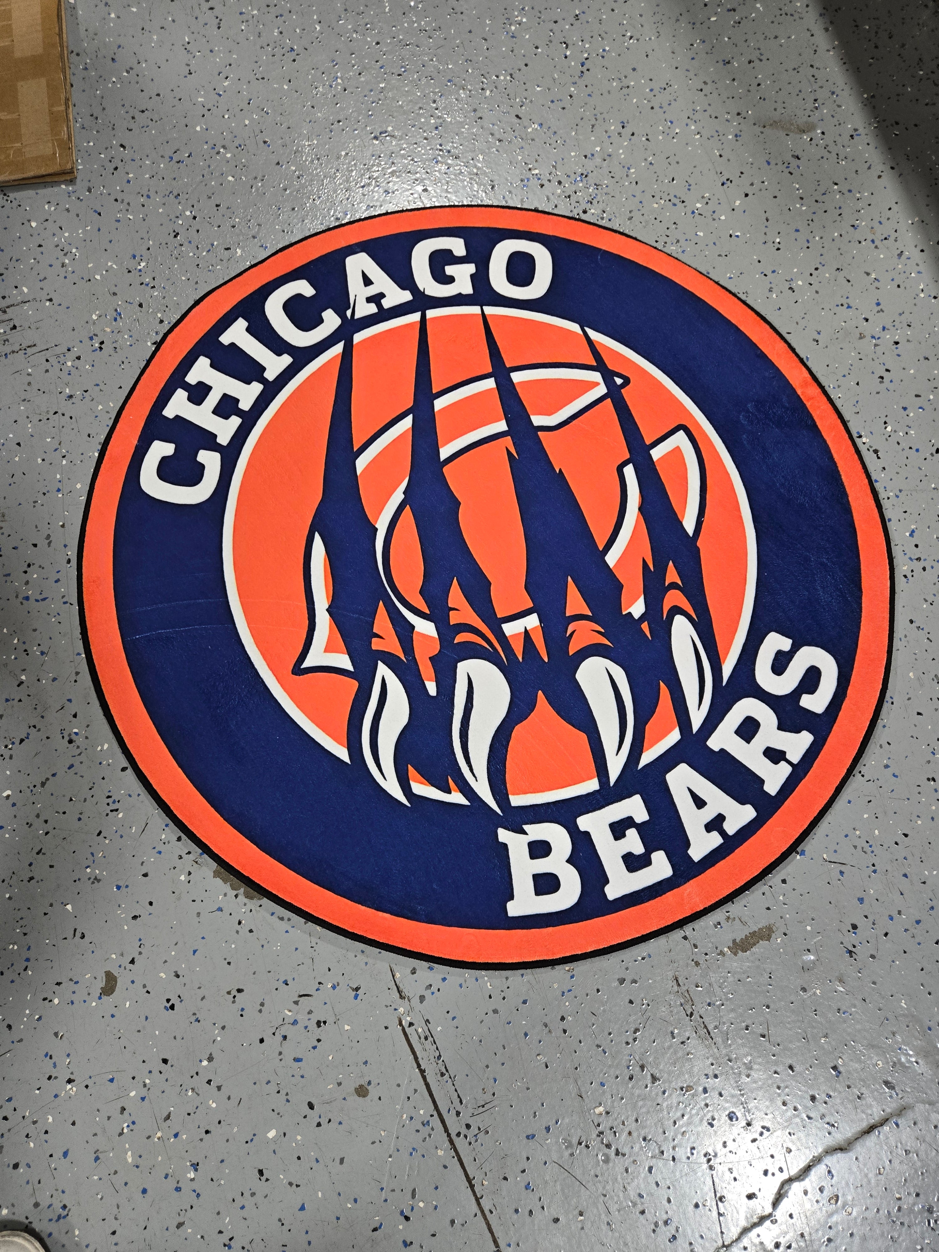 Chicago Bears Logo Rug