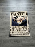 Law Wanted Poster Rug