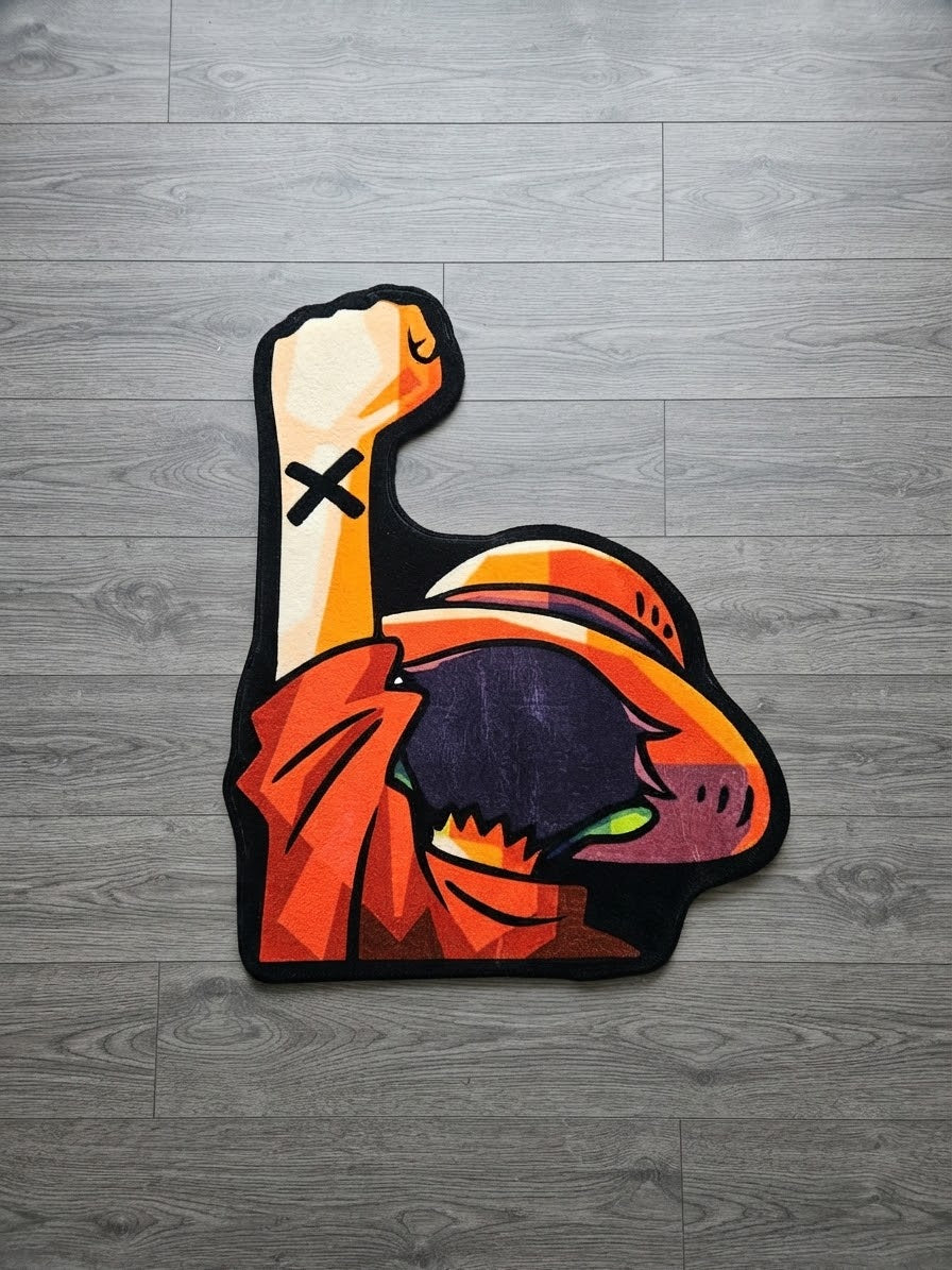 Luffy Fist Rug
