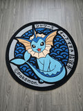 Vaporeon Pokelid Rug