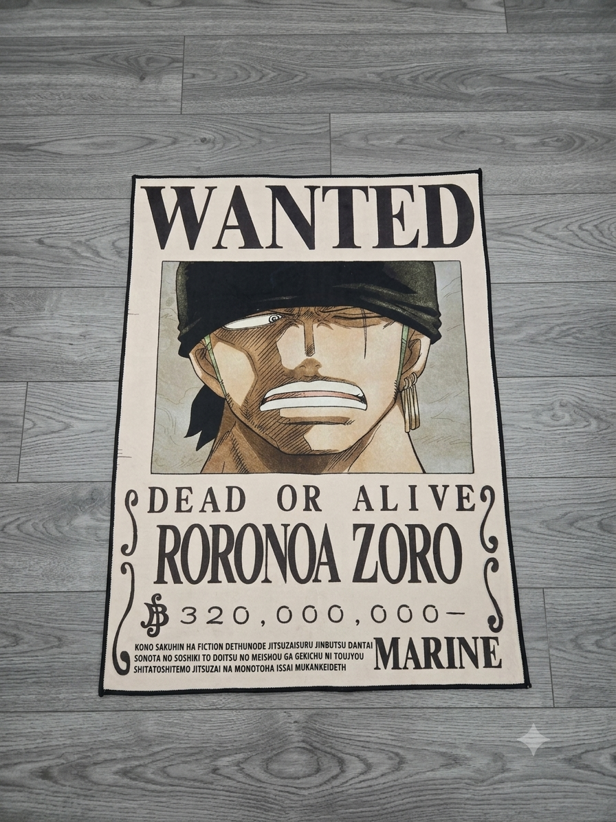 Zoro Wanted Poster