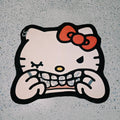 Gangster Kitty Rug
