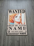 Nami Wanted Poster Rug