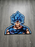 Goku Super Sayian God Rug