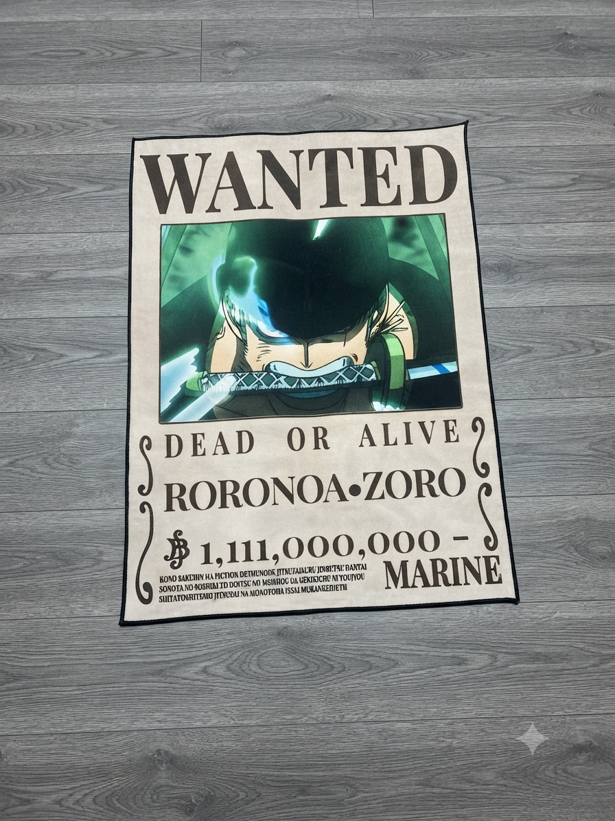Zoro Wanted Poster 2
