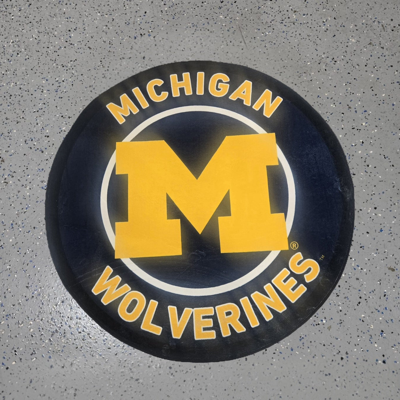 Michigan Wolverine Rug