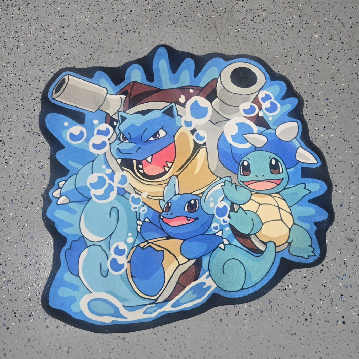 Squirtle Evolution Rug