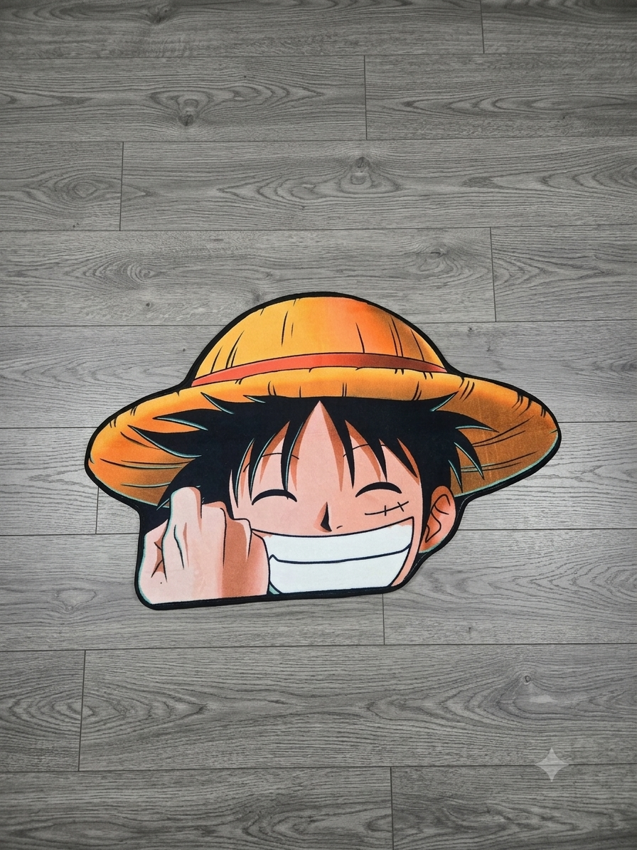 Luffy Head Rug