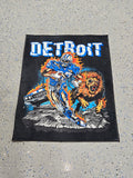 Detroit Football Rug