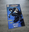 Spider-Man Black Rain Rug