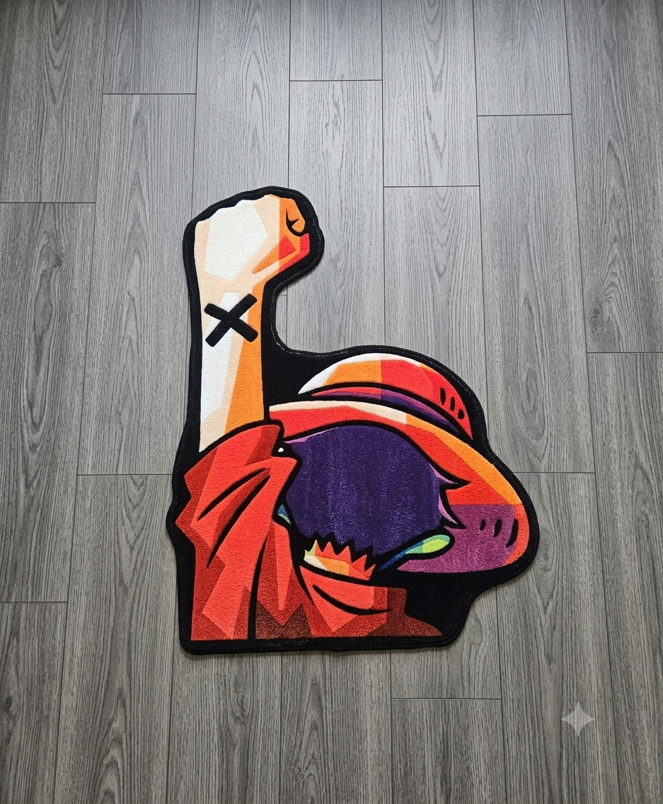 Luffy Fist Rug